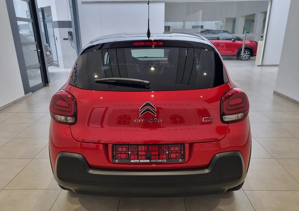 Citroen C3 cena 81506 przebieg: 2, rok produkcji 2024 z Knurów małe 56